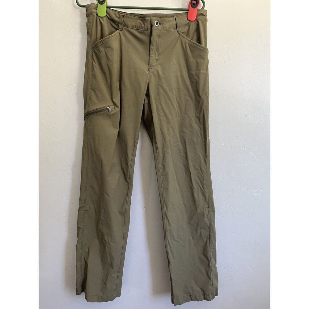 Patagonia Women Hiking Pants Green Size 10